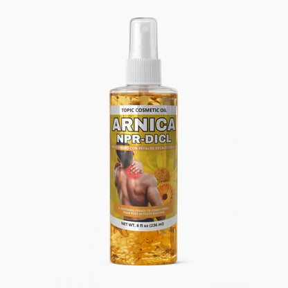 Arnica & Calendula Massage Oil – 8 oz (236 mL)