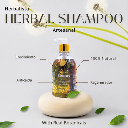 Herbalista Herbal Shampoo Bundle 500ml + 400ml