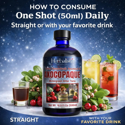Premium Viral Axocopaque Herbal Tonic 500ml (16.9 fl oz)