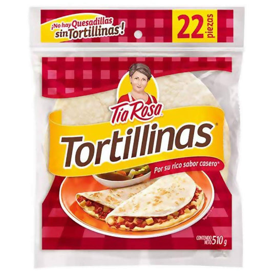 Tortillinas Tia Rosa Flour Tortillas 22 count. Mexican imported product