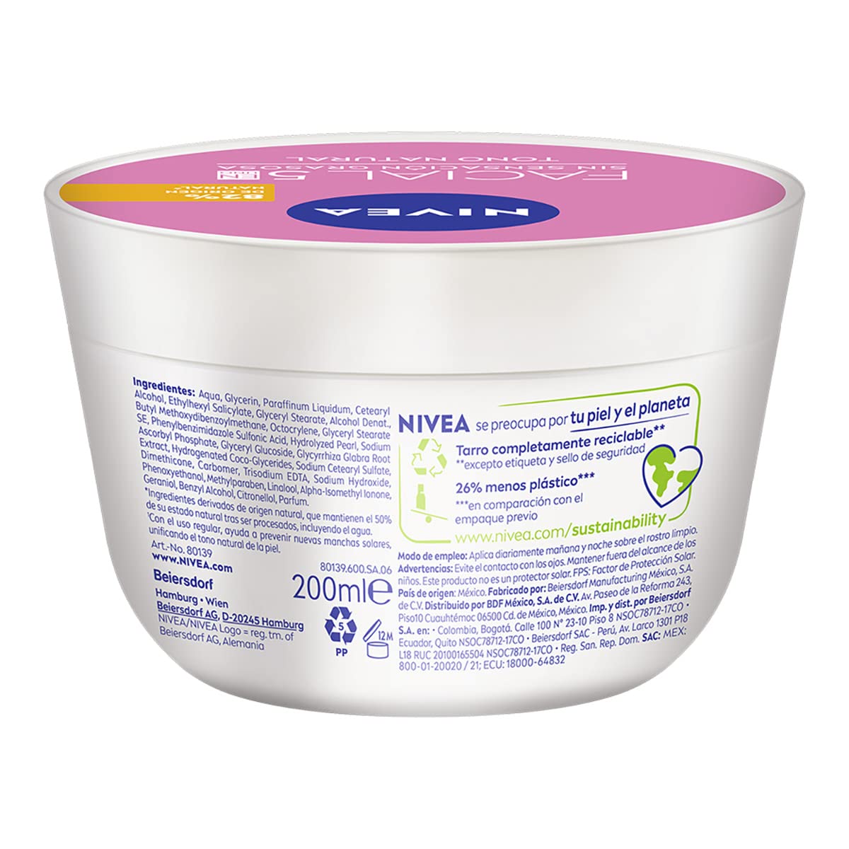 Nivea Aclaradora Natural