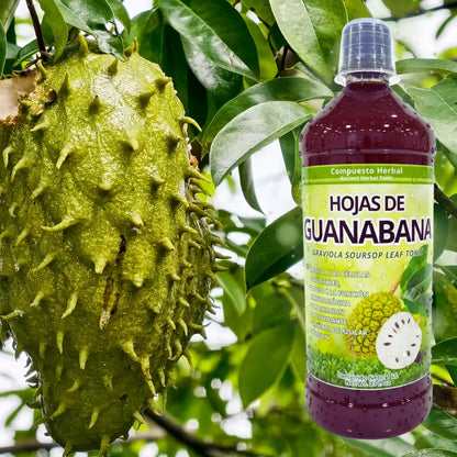 Hoja de Guanábana Herbal Tonic 1L (33.3Fl Oz)