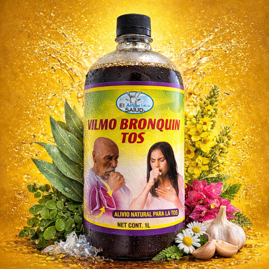 Pulmo Bronqui Tos Herbal Tonic 1 Liter (33 Fl Oz)