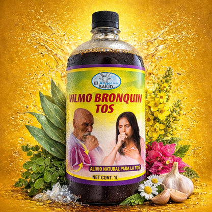 Pulmo Bronqui Tos Herbal Tonic 1 Liter (33 Fl Oz)