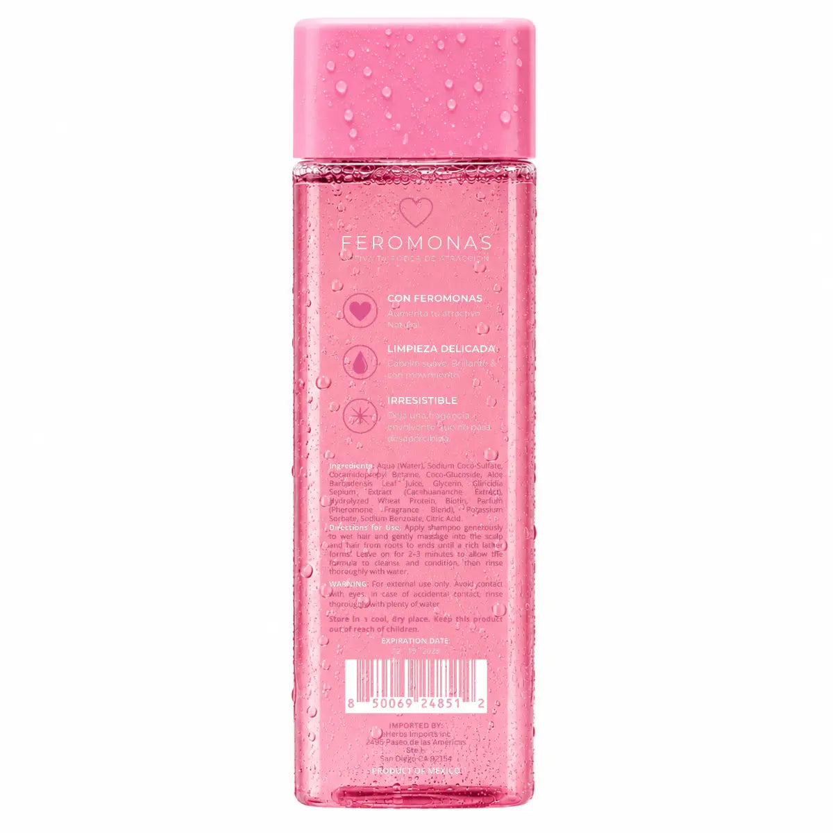 Herbalista Shampoo Con Feromonas For Women, 16.9 Fl Oz (500ml)
