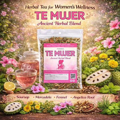 Herbalista Té de Mujer Women’s Herbal Tea 5oz (141 g)
