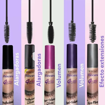 Prosa 4-in-1 Maxi Volume Waterproof Mascara