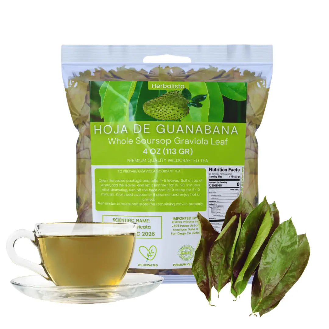 Premium Guanabana Soursop Leaves (4 oz | 300+ Leaves)
