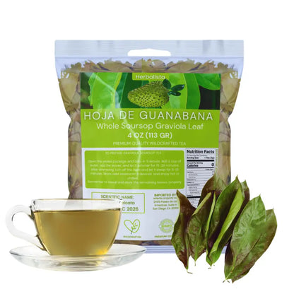 Guanabana Leaf Tea 2 Bag Bundle 4oz
