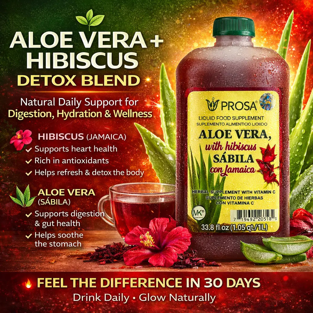 PROSA Aloe & Jamaica Liquid Supplement 33.8oz