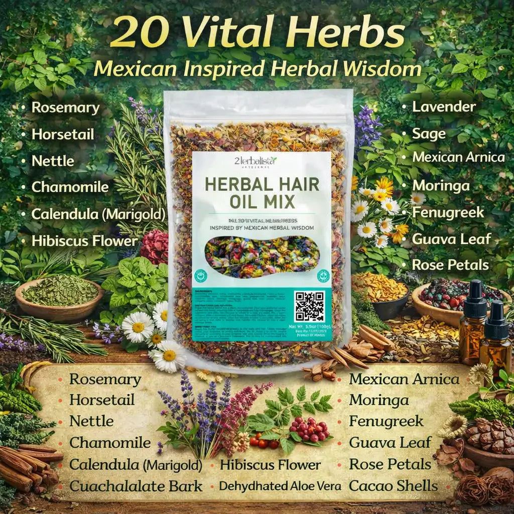 Herbalista Premium Herbal Hair Oil Mix 3.5oz (100g)