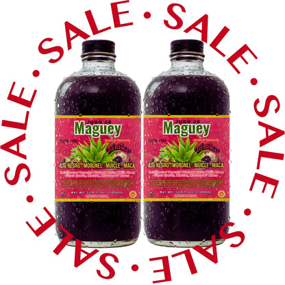 Maguey, Muicle, Maca & Black Garlic Juice 32 fl oz