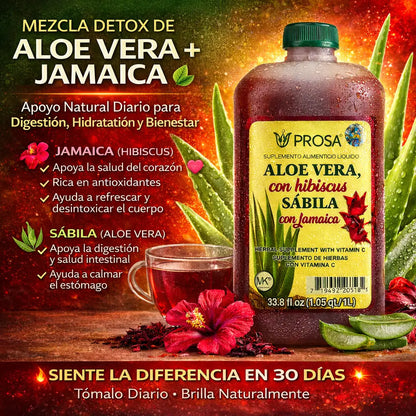 PROSA Aloe & Jamaica Liquid Supplement 33.8oz