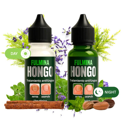 Fulmina Hongo Nail Oil Duo – Day & Night 15ml