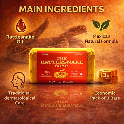 Rattlesnake Oil Soap Bar 5.3oz (150g)