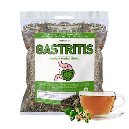 Herbalista Gastritis-BYE Herbal Compound Tea 5oz (141g)