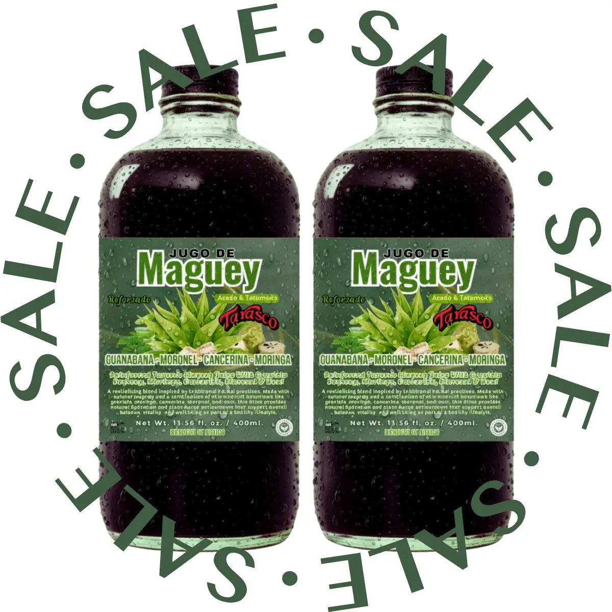 Jugo De Maguey Antioxidant Herbal Juice 32 fl oz