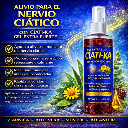 Ciati-Ka Cooling Massage Oil 8oz