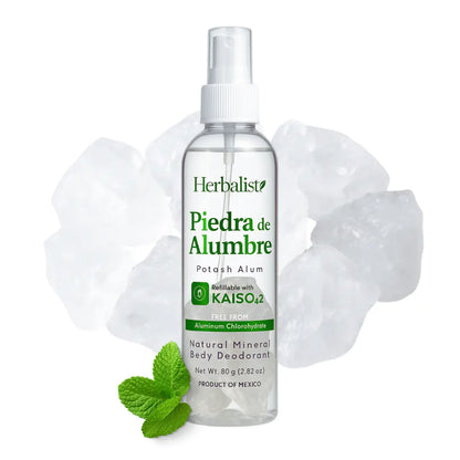 Herbalista Piedra Alumbre Deodorant Spray 80g 2-Pack