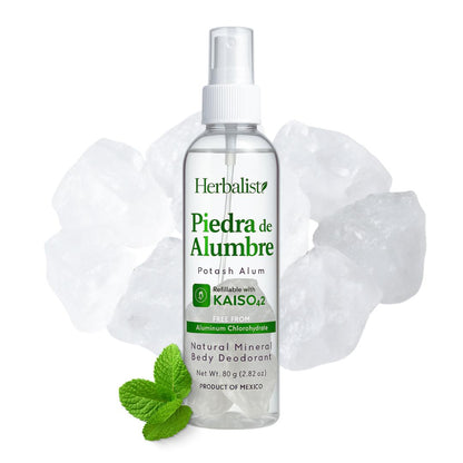 Herbalista Crystal Alum Deodorant Spray 80g