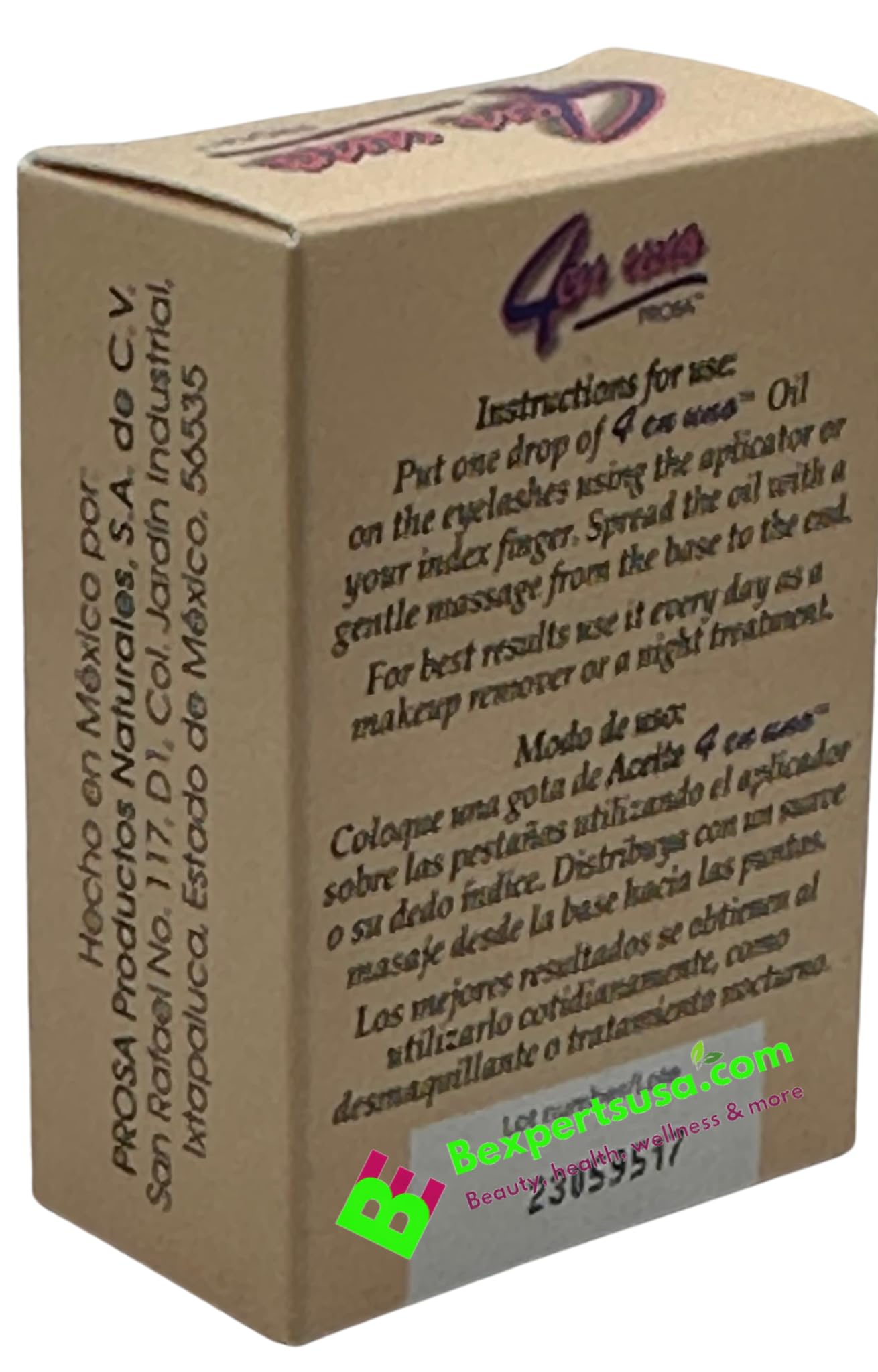 Oil for Enlarging Eyelashes by Prosa