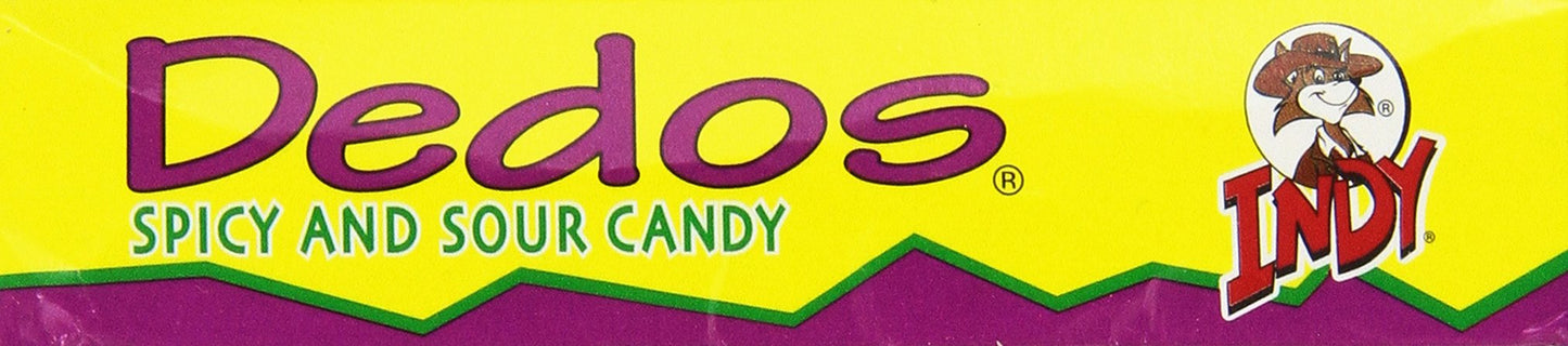 Indy Dedos Spicy and Sour Mexican Candy, 8.4 oz., 12 Count