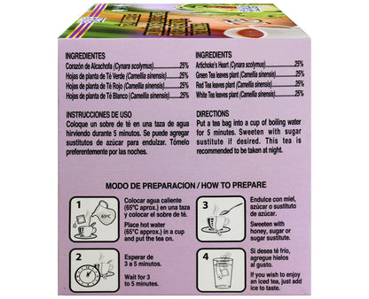 GN+Vida Alcachofivida Artichoke Tea 30 Tea Bags