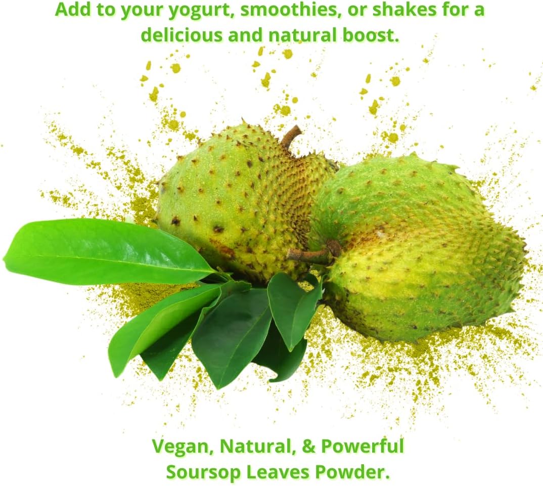 Kurandero -  Whole Dried Graviola Soursop Leaves (4 oz - 330+ Leaves Per Bag) Hoja De Guanabana, 100% All Natural Delicious Fresh Tea | From Mexico | Premium Wildcrafted Quality.