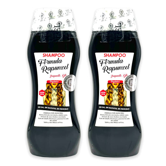 New Curves Kit - 2 Piece Bundle Formula Rapunzel 2 Herbal Sahmpoo (16.9oz) |100% All Natural Original