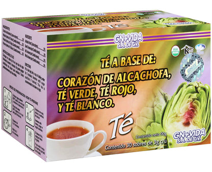 GN+Vida Alcachofivida Artichoke Tea 30 Tea Bags