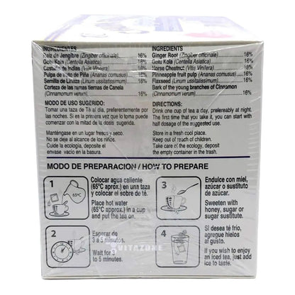 Chupa Grass TeaTox Herbal Tea Bags - 30 Day Supply
