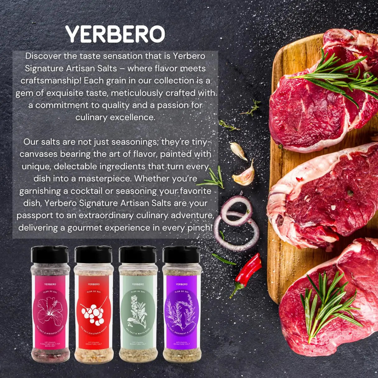Yerbero Sea Salt with Chiltepin 2.1oz (50g)