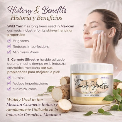 Wild Yam Face & Neck Moisturizing Cream