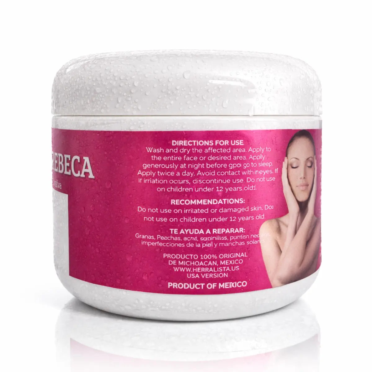 Crema Rebeca Facial Cream 4oz – Original Mexico
