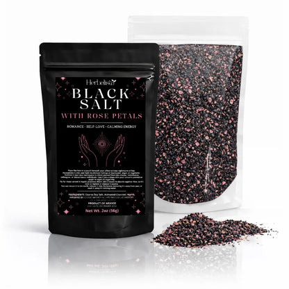 Herbalista Rose Petals Black Salt Ritual Blend 2oz (56g)