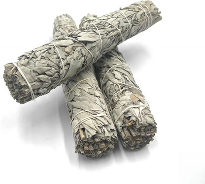 Yerbero White Sage Smudge Sticks 4 Inch 3-Pack