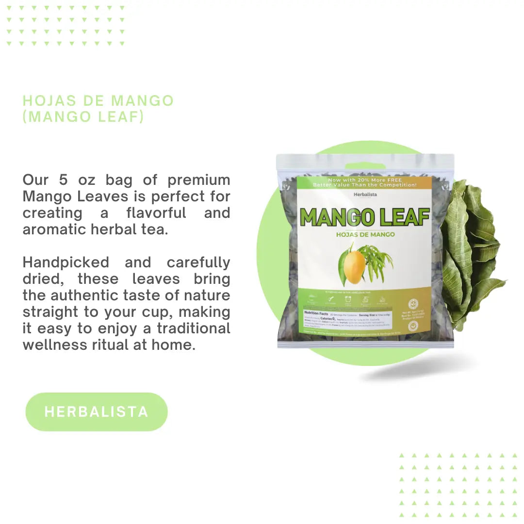 Herbalista Mango Leaf Tea 5 oz (141g)