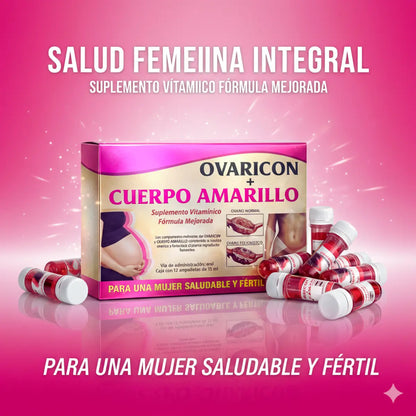 Ovaricon + Cuerpo Amarillo 2 Boxes 24 x 15ml Microdoses
