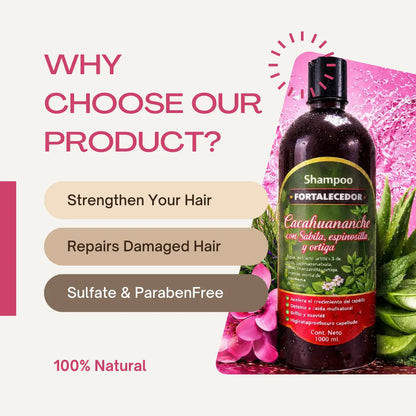 Anti-Hair Fall Strengthening Herbal Shampoo 1000ml