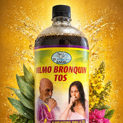 Pulmo Bronqui Tos Herbal Tonic 1 Liter (33 Fl Oz)