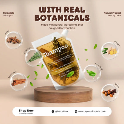 [Buy 1 Get 1 Free] Herbalista Herbal Shampoo 400ml (15.2 fl oz)