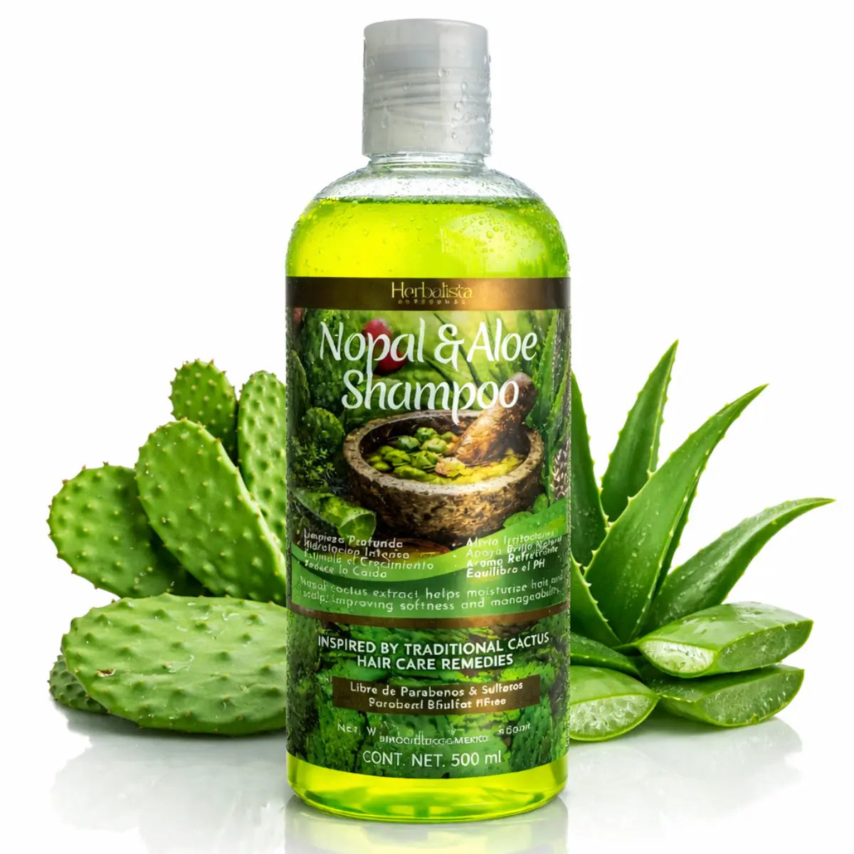 Herbalista Nopal & Aloe Shampoo 16 Fl Oz (500ml)