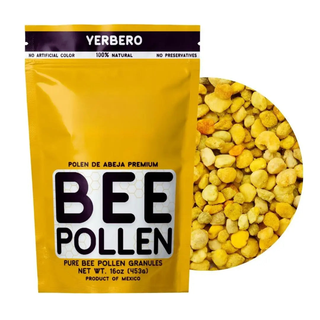 Yerbero - Premium Bee Pollen Granules 16oz (1 lb) (456g)