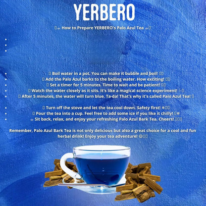 Yerbero Palo Azul Loose Leaf Tea 1lb (453g)