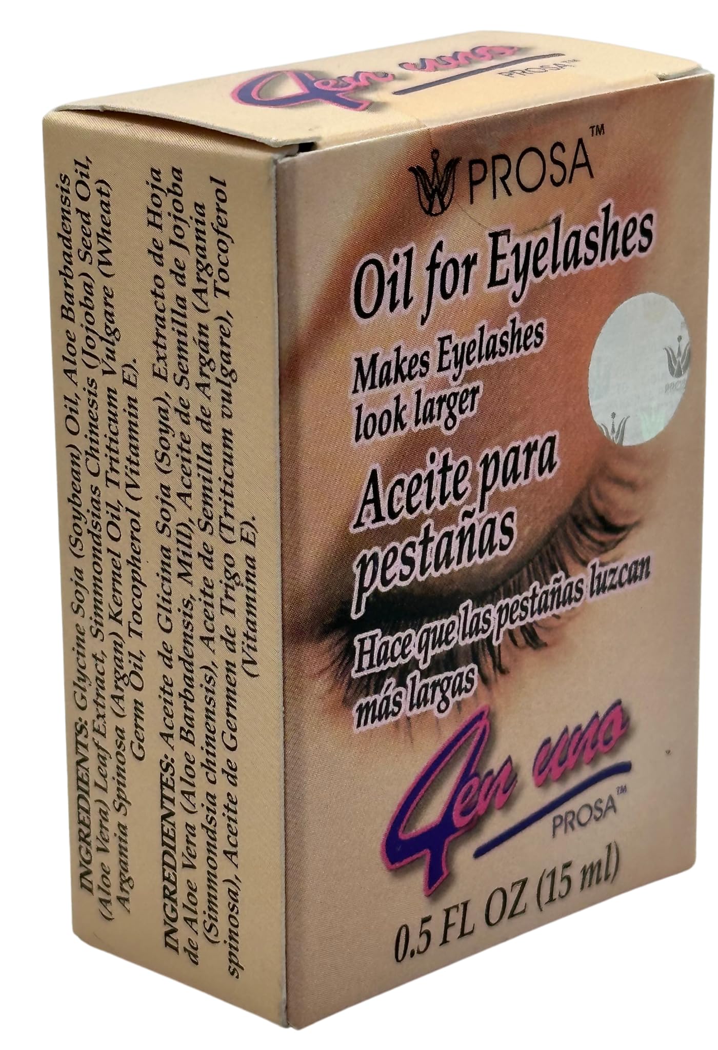 PROSA 4 en uno aceite para crecer y alargar pestanas-oil treatment to grow and lengthen eylashes