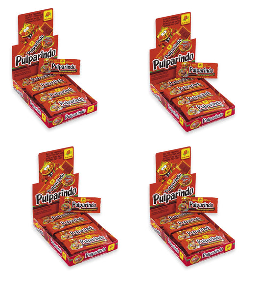 Pulparindo EXTRA HOT Tamarind Pulp Candy 80 count