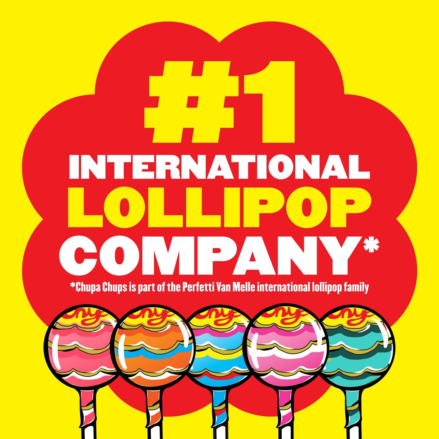 Chupa Chups Cremosa Lollipop Assortment, 2 Ice Cream Flavors, Individually Wrapped Candy for Kids, 16.9 Oz Bag (40 Suckers)