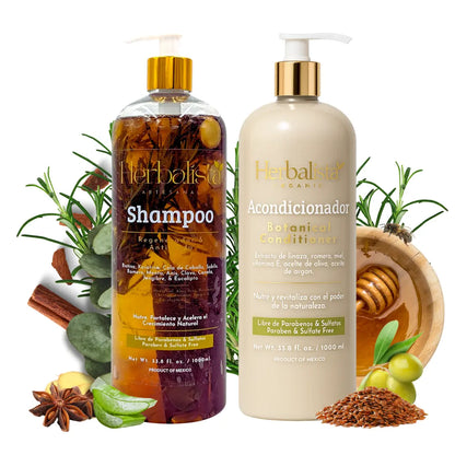 Herbalista Shampoo & Conditioner Set 1000ml (33.8 fl oz)