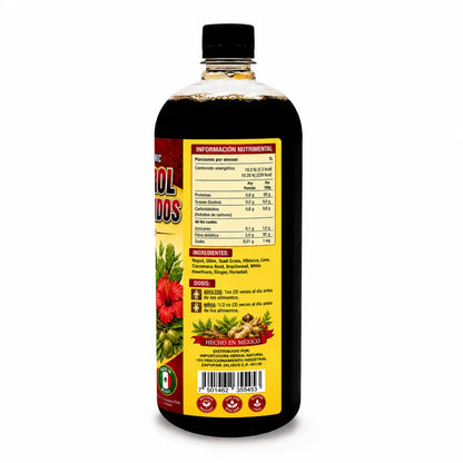 Colesterol & Trigliceridos Herbal Tonic 1L (33.3 fl oz)