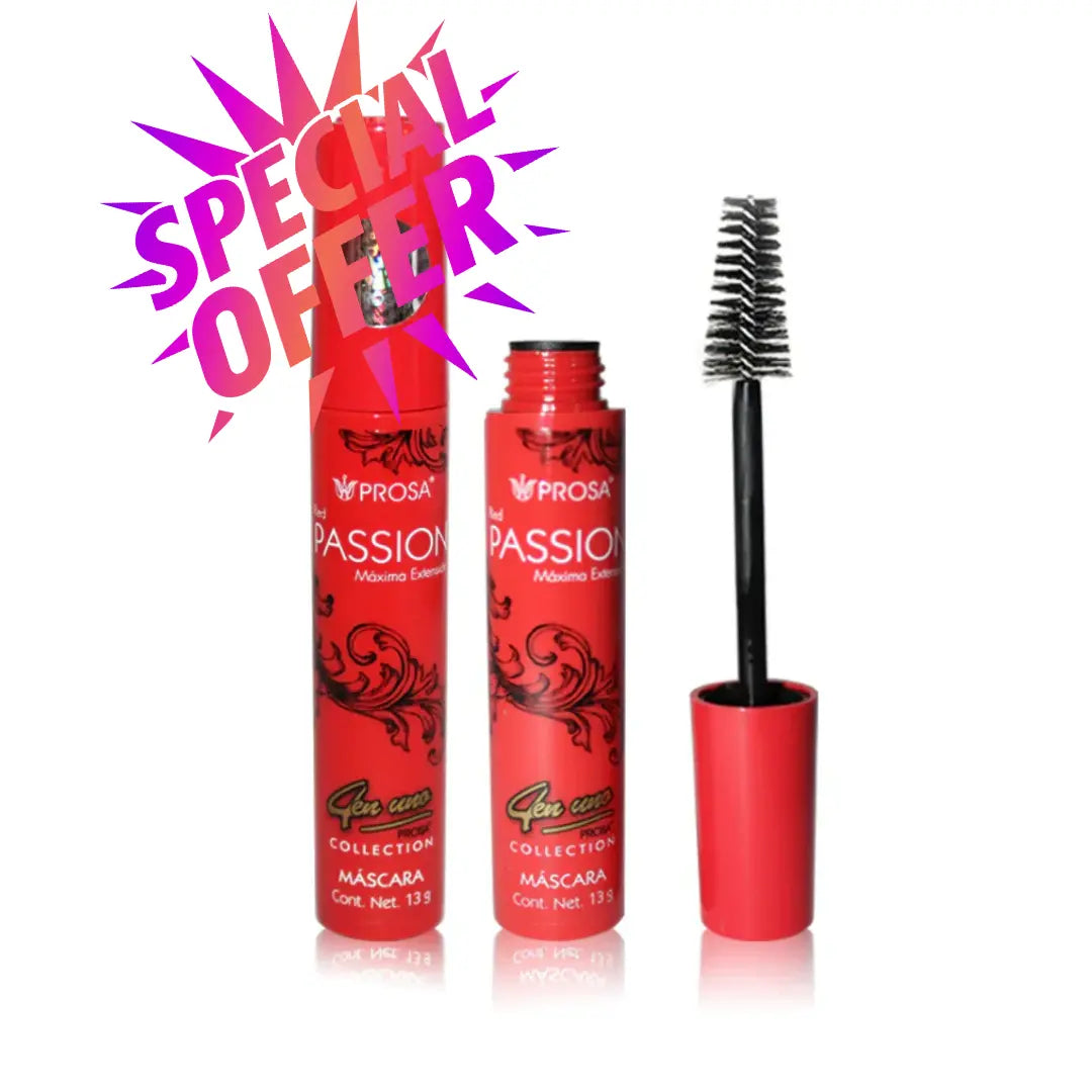 Mascara Viral Prosa Rojo Pasion 4 in 1